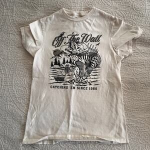 Vans Off The Wall Graphic womens Tshirt Small